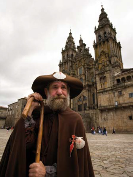 Peregrino Santiago Compostela